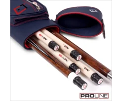Cuetec 2x4 Navy Pro Line Pool Cue Case 18 Cuetec 2x4 Navy Pro Line Pool Cue Case -Billiards Store 23 ct pro line 2x4 navy 95 754 open
