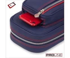 Cuetec 4x8 Navy Pro Line Pool Cue Case -Billiards Store 23 ct pro line 4x8 navy 95 755 mobile pocket