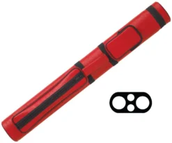 Action 2 Butt 2 Shaft Hard Case -Billiards Store ac22 red