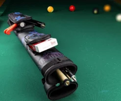 Athena ATHC08 Butterfly 2 Butt 2 Shaft Hard Case -Billiards Store athc08 01