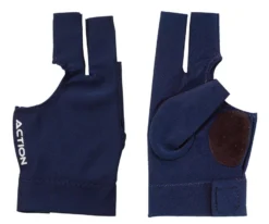 Action Deluxe Pool And Billiard Gloves BGDLX -Billiards Store bgdlx blue 01