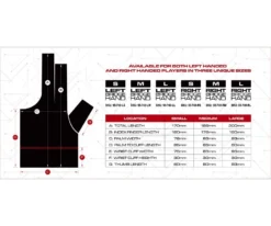 Cuetec Axis Billiards Glove -Billiards Store bglct size chart 01