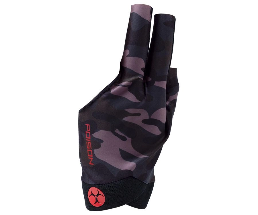 Poison Pool And Billiard Glove- Green Camo 3 Poison Pool And Billiard Glove- Green Camo