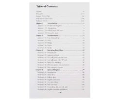 The Illustrated Principles Of Pool And Billiards -Billiards Store bkippb toc 01