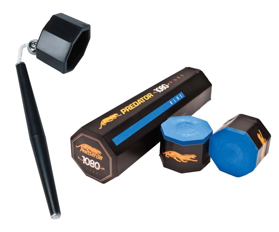 Predator Chalk & Octagon Chalk Holder 3 Predator Chalk & Octagon Chalk Holder