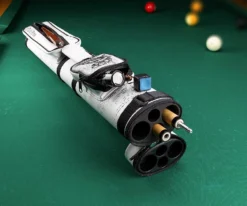 Eight Ball Mafia White Knuckles 2 Butt 2 Shaft Hard Case -Billiards Store ebmc22e 01 4