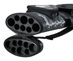 Eight Ball Mafia 3 Butt 5 Shaft Hard Case 8 Eight Ball Mafia 3 Butt 5 Shaft Hard Case -Billiards Store ebmc35a open