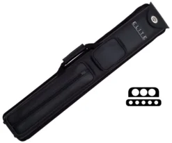 Elite Nexus 3 Butt 5 Shaft Hard Case -Billiards Store ecn35 black 01 1
