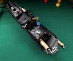 Elite Nexus Reserve 2 Butt 4 Shaft Hard Case -Billiards Store ecnr24 black 01