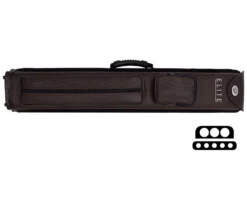 Elite Nexus Reserve 3 Butt 5 Shaft Hard Case -Billiards Store ecnr35 brown cat 1