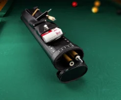 Elite Prime 2 Butt 2 Shaft Hard Case -Billiards Store ecp22 black 01