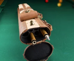 Elite 2x4 Vintage Cue Case Black -Billiards Store ecv24 chestnut 02 1