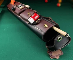 Instroke Cowboy 3 Butt 5 Shaft Leather Case -Billiards Store isc35 mix 01