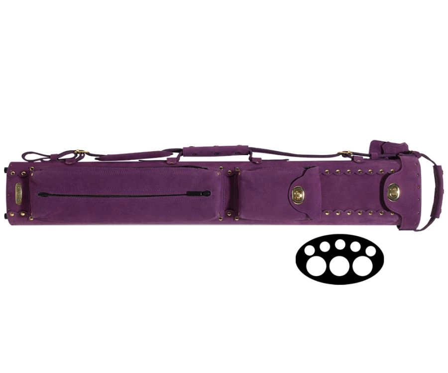 Instroke Suede 3 Butt 5 Shaft Leather Case 3 Instroke Suede 3 Butt 5 Shaft Leather Case