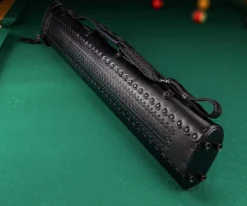 Instroke Southwest 2 Butt 4 Shaft Leather Case -Billiards Store issw24 black 02