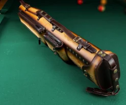 Instroke Tooled 3 Butt 5 Shaft Leather Case -Billiards Store ist35 rust 03