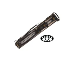 Instroke Tooled 3 Butt 7 Shaft Leather Case -Billiards Store ist37 black 01 1