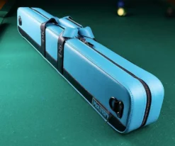 Molinari 2 Butt 4 Shaft Black/Cyan Hybrid Cue Case 10 Molinari 2 Butt 4 Shaft Black/Cyan Hybrid Cue Case -Billiards Store mlcf24 03 3