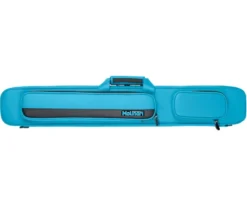 Molinari 2 Butt 4 Shaft Cyan/Black Flat Cue Case 10 Molinari 2 Butt 4 Shaft Cyan/Black Flat Cue Case -Billiards Store mlcf24 cyan cat