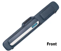 Molinari 2 Butt 4 Shaft Navy Flat Cue Case -Billiards Store mlcf24 navy white front 01