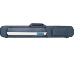 Molinari 2 Butt 4 Shaft Navy Flat Cue Case -Billiards Store mlcf24 navy white cat