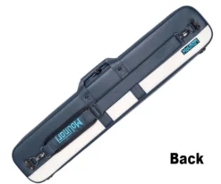 Molinari 3 Butt 6 Shaft Navy Flat Cue Case 6 Molinari 3 Butt 6 Shaft Navy Flat Cue Case -Billiards Store mlcf36 navy white back 01