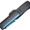 Molinari 3 Butt 6 Shaft Black/Cyan Hybrid Cue Case -Billiards Store mlch36 black cyan 01