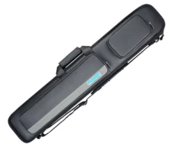 Molinari 3 Butt 6 Shaft Black/Grey Hybrid Cue Case -Billiards Store mlch36 black grey 01