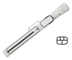 QKS Artillery 2 Butt 3 Shaft Hard Case -Billiards Store qks04 white 01