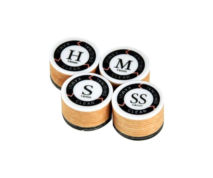 Kamui Clear Original Pool Cue Tip (Single) 3 Kamui Clear Original Pool Cue Tip (Single)