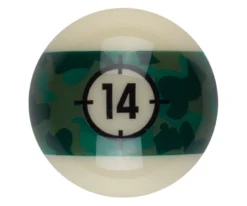 Aramith Camo Single Replacement Balls -Billiards Store rbcam 14ball 01