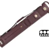 Tango Angus Burgundy 3 Butt 5 Shaft Hard Case -Billiards Store taam35 burgundy 01