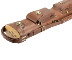 Tango Pampa Chestnut 3 Butt 5 Shaft Leather Cue Case 9 Tango Pampa Chestnut 3 Butt 5 Shaft Leather Cue Case -Billiards Store tapm35 chestnut 03