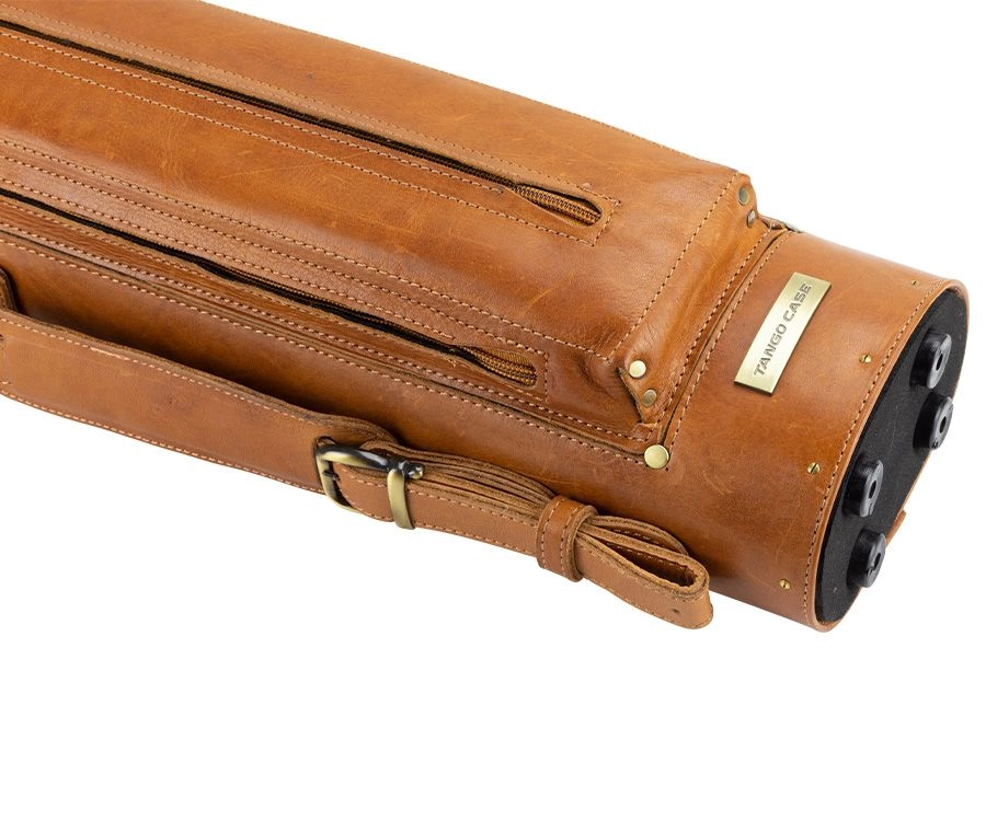 Tango Pampa Tan 3 Butt 5 Shaft Leather Cue Case 6 Tango Pampa Tan 3 Butt 5 Shaft Leather Cue Case - Image 4