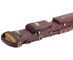 Tango Zorzal Burgundy 2 Butt 4 Shaft Hard Case -Billiards Store tazm24 burgundy 03