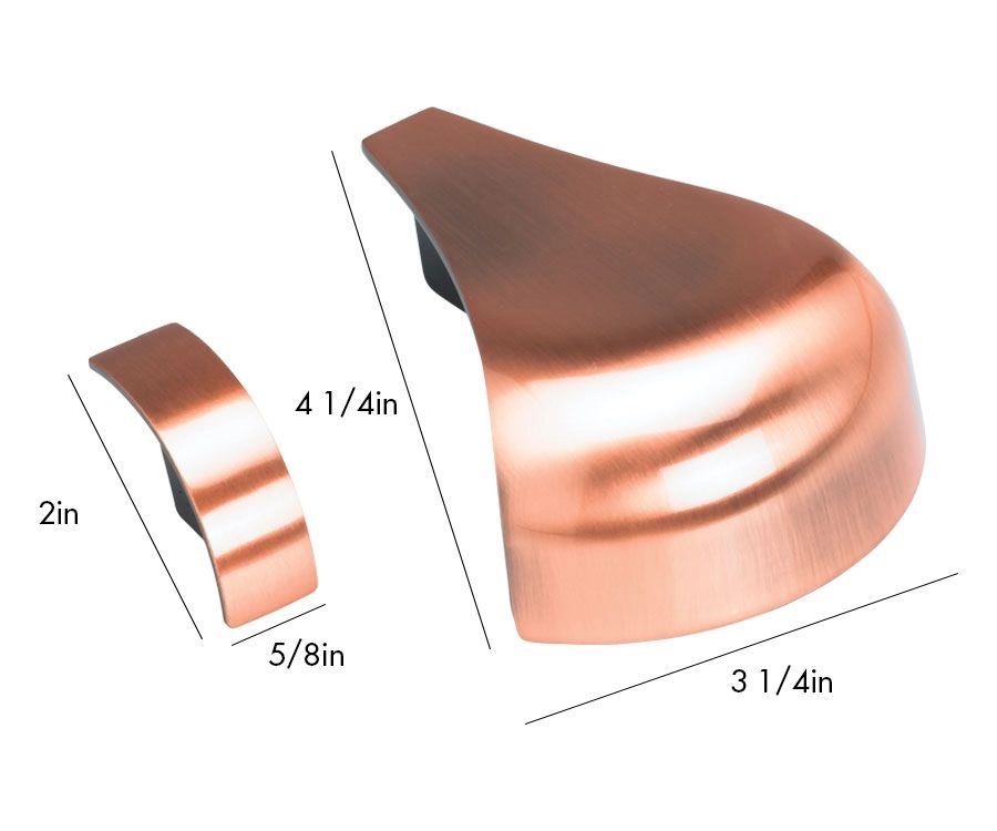 Corner/Side Castings Bronze Finish (Set Of 6) 3 Corner/Side Castings Bronze Finish (Set Of 6)