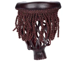 Burgundy Fringe Leather Pocket Set (Set Of 6) -Billiards Store tppk10 01 3